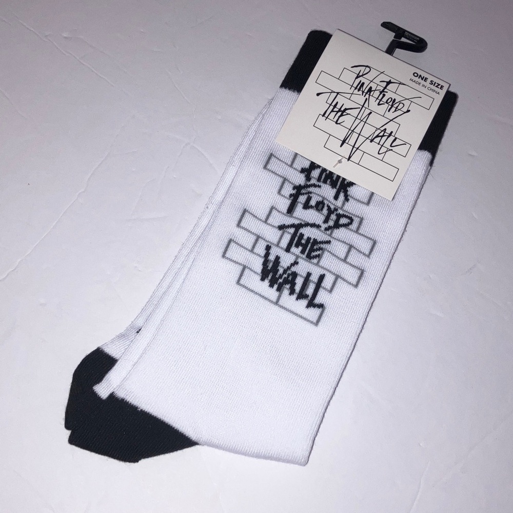 Pink Floyd The Wall Black‎ and White Casual Socks
